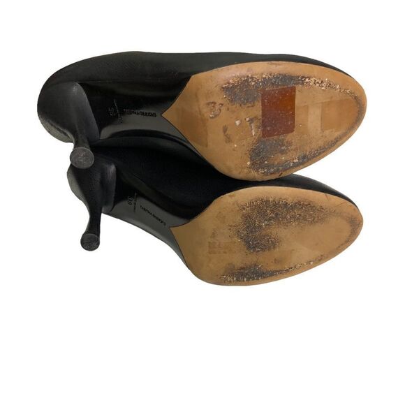 Tabitha Simmons Soft Leather Calf Boots Shoes 39 Black great condition - Picture 7 of 12